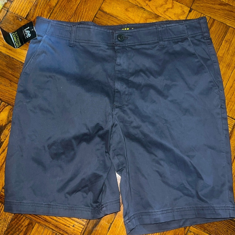 NWT Lee charcoal shorts size: 38